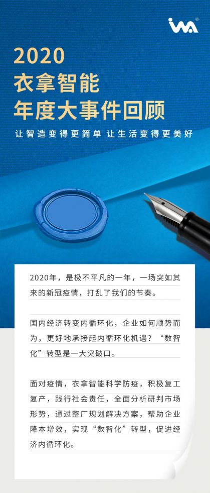 年終盤點｜衣拿智能2020年度大事件回顧！這一年，不簡單！